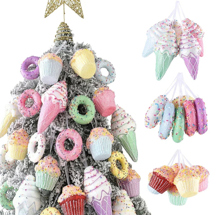 Ball Ornament Xmas Tree Hanging Pendants