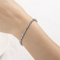 Water Drop Zirconia Crystal Bracelets-bracelet-Bennys Beauty World