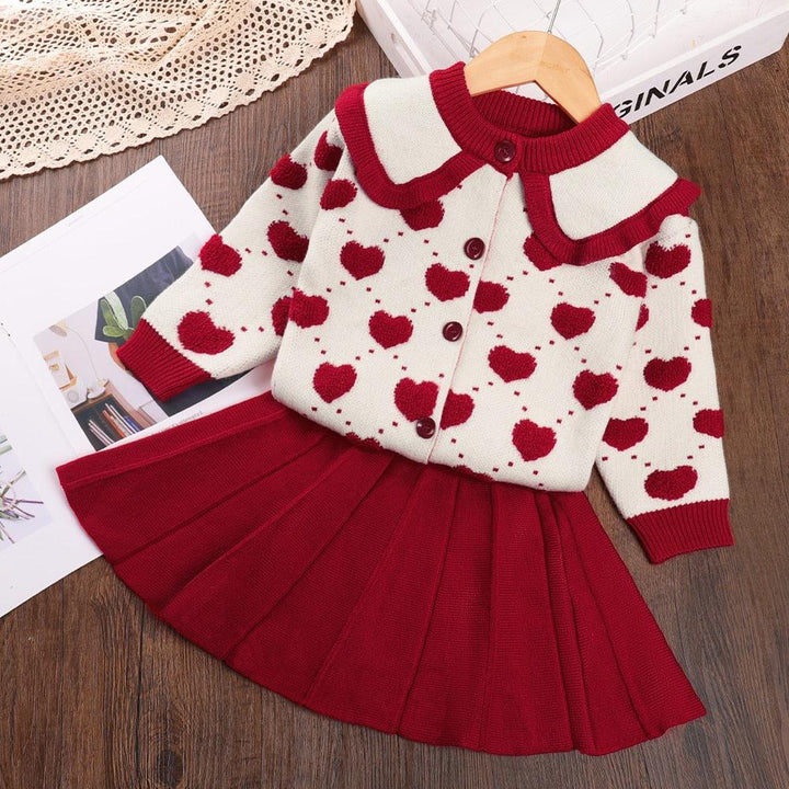 Kids Winter Sweater Dress-Dresses-Bennys Beauty World