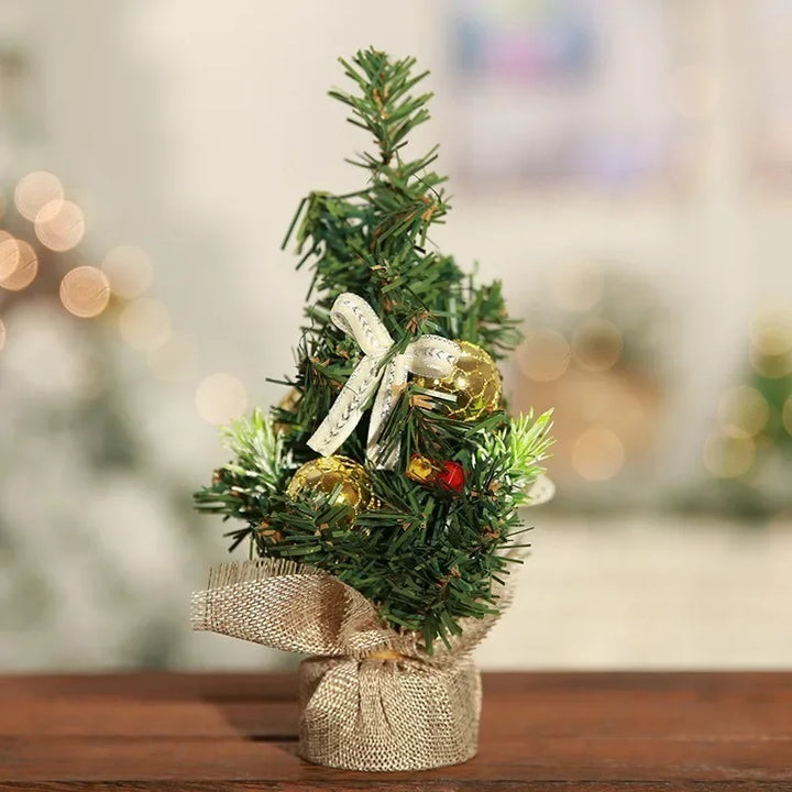 Mini Christmas Tree Home Office Desktop Decorations