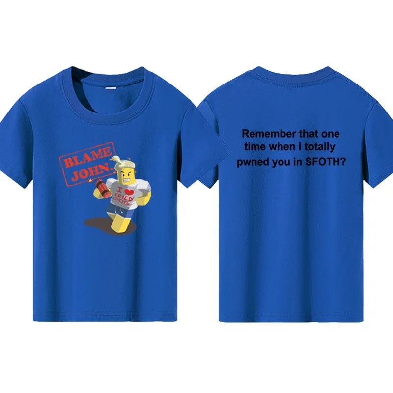 Kids Printed Graphic T-Shirt | Boys &amp; Girls Summer Casual Tee | Ages 7–13