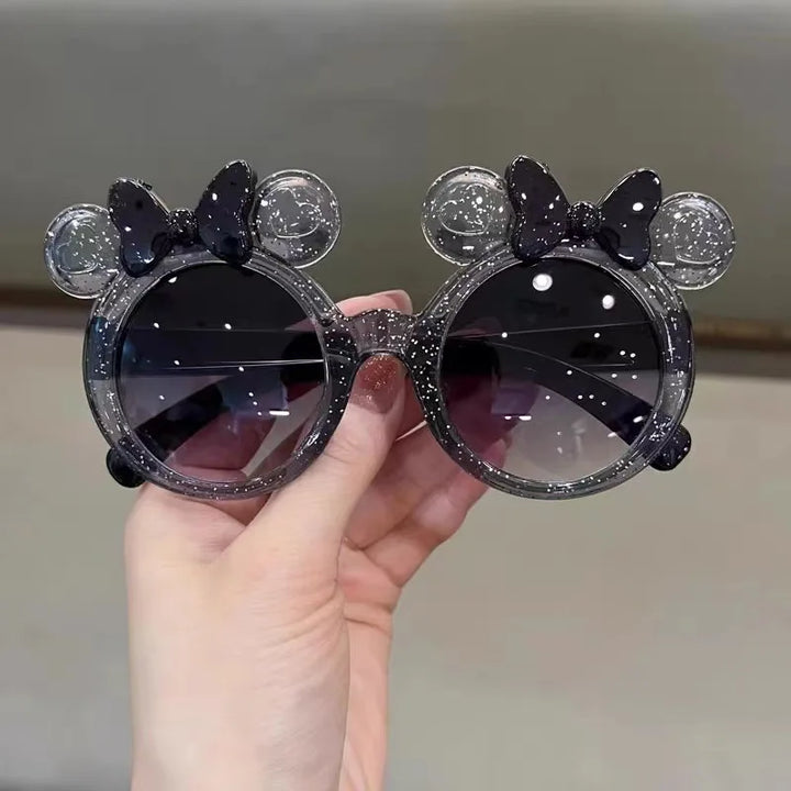 Winful Crystal Bow Sunglasses for Girls – UV400 Kids Eyewear