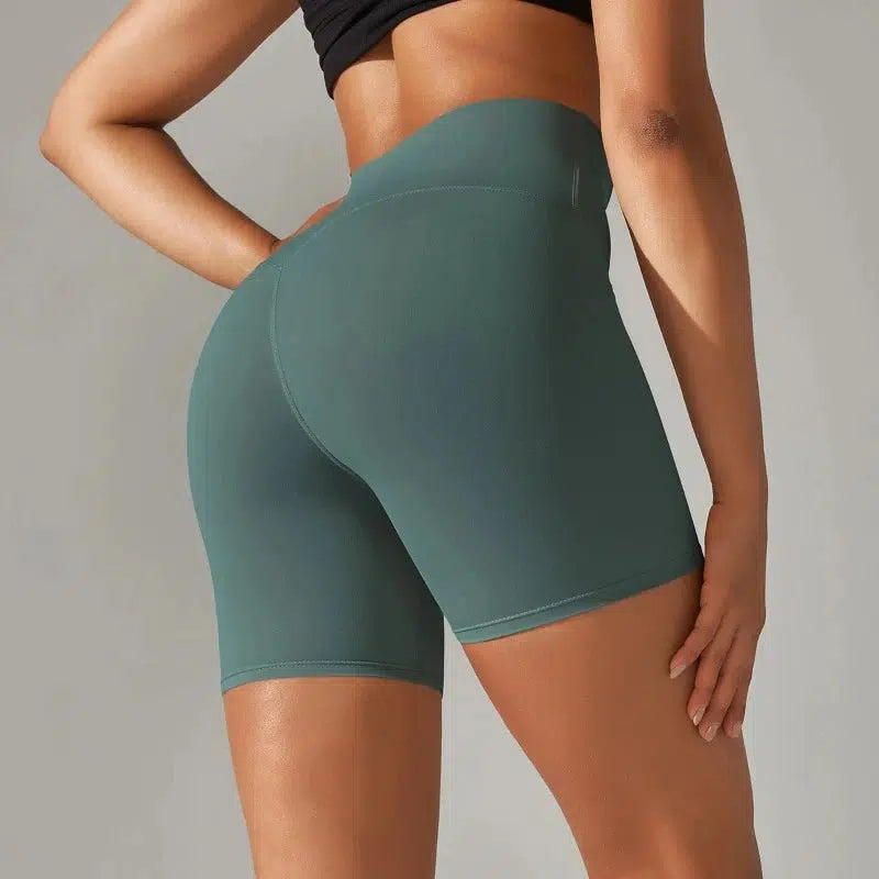 Yoga Shorts Women Fitness Breathable Sports Wear-Bennys Beauty World