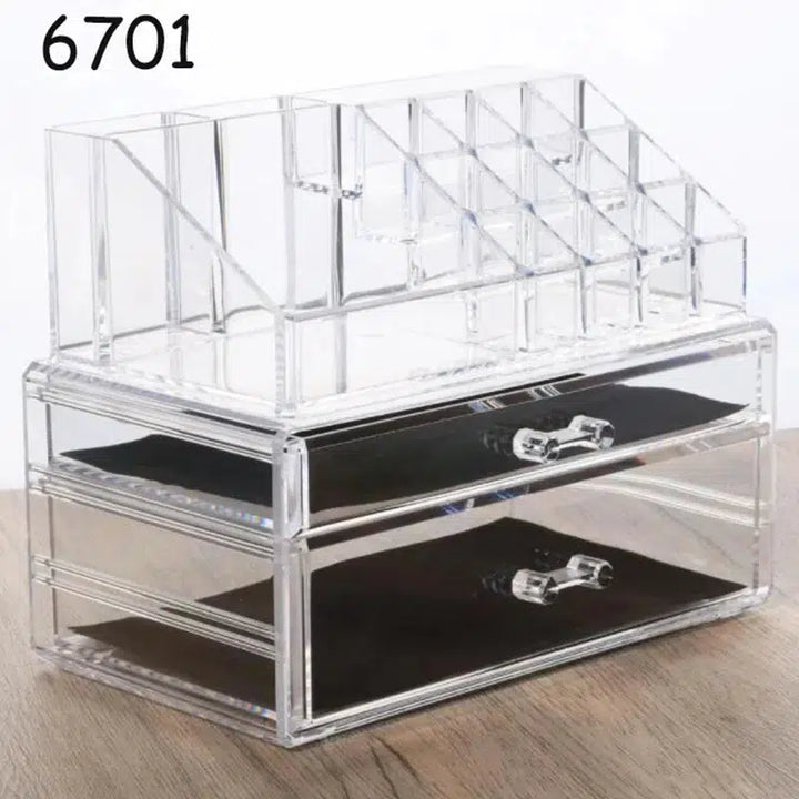 Acrylic Organizer For Cosmetics Makeup Organizer-Storage & Organization-Arlik interiors