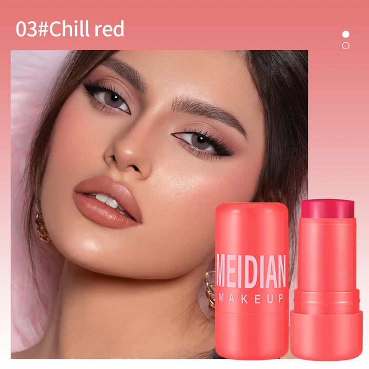Three-colour Blush Natural Color