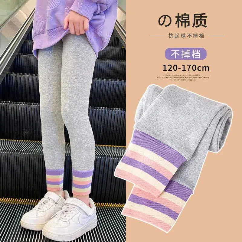 Winter Skinny Casual Pants Tights Thick Cotton Leggings-pants-Bennys Beauty World