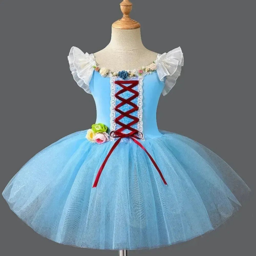 VIKITA Girls Flare Sleeve Princess Dress – Sizes 3T–10T - Bennys Beauty World