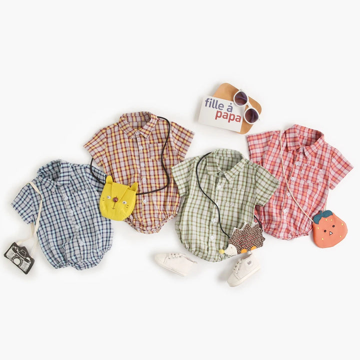 Sanlutoz Cotton Baby Boys Bodysuits Fashion Newborn Clothes