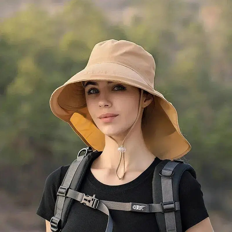 Summer Hats for Women Outdoor UV Sun Protection Hats-Hats-Bennys Beauty World