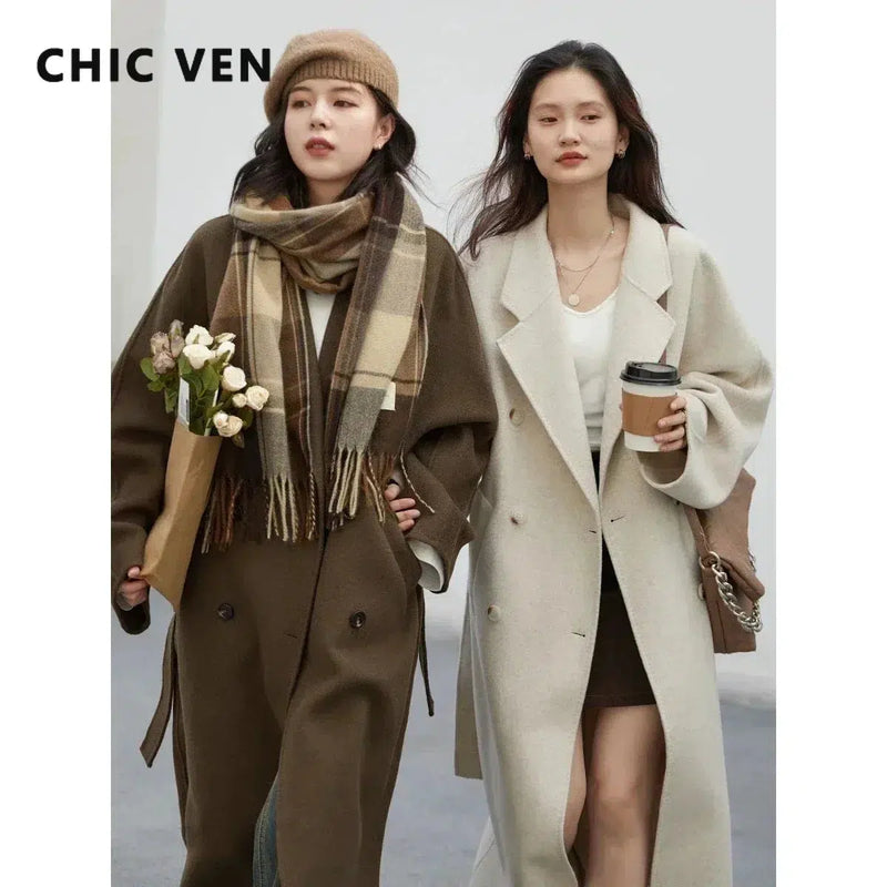 Women's Chic Double-sided Woolen Coats