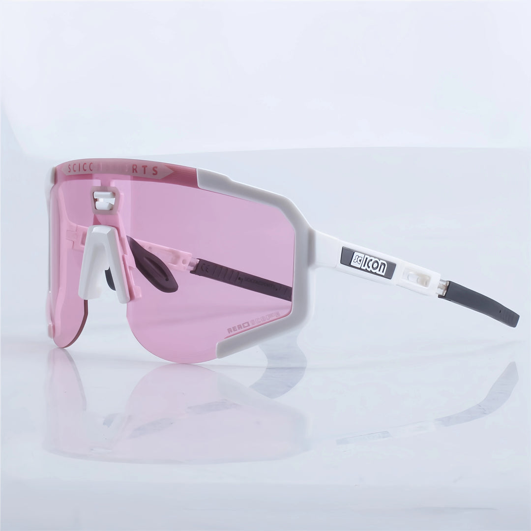 SC Icon Aeroscope Cycling Glasses – Photochromic UV400 Sports Eyewear