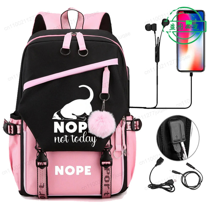 Women Schoolbag Waterproof Large Capacity S