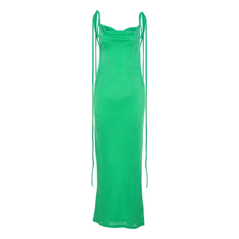 Women's Summer Fashion Backless Dress
