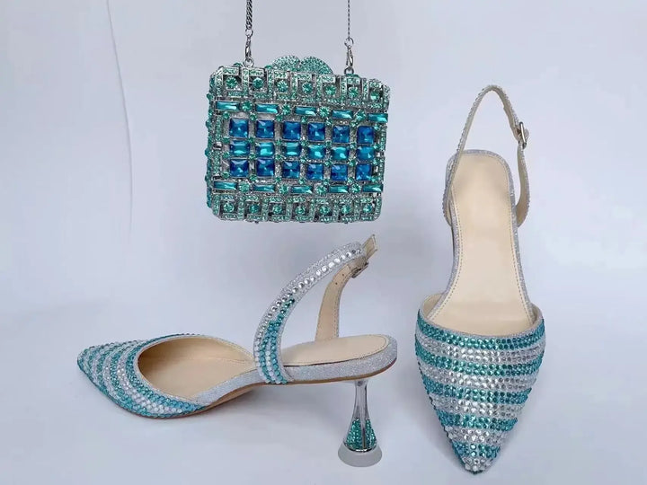 Lady Diamonds Evening Clutch Purse Bag-purse-Bennys Beauty World