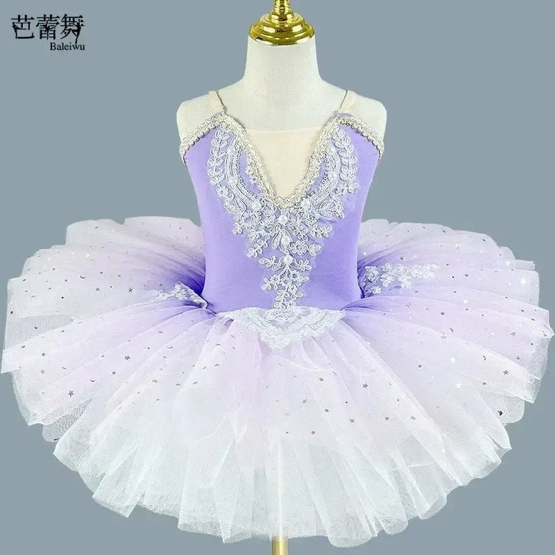 Girls Sequined Tutu Dance Dress – Princess Costume - Bennys Beauty World