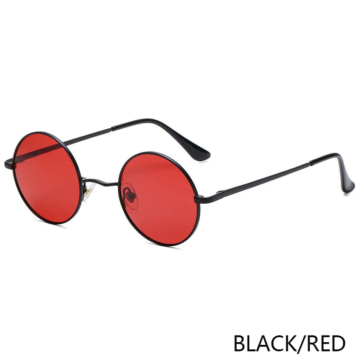 Retro Round Polarized Sunglasses | UV400 Metal Frame Unisex