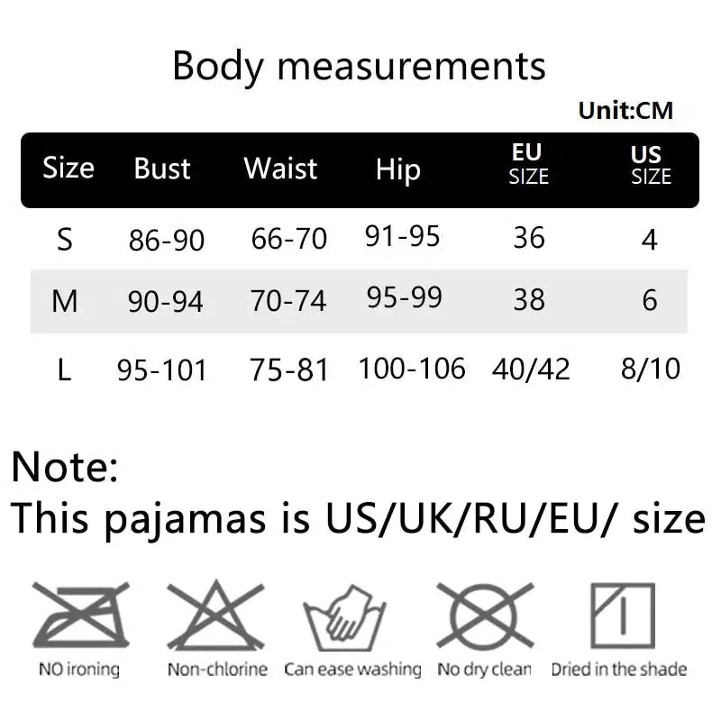 2 PCS Womens Pajama Sleepwear-Bennys Beauty World