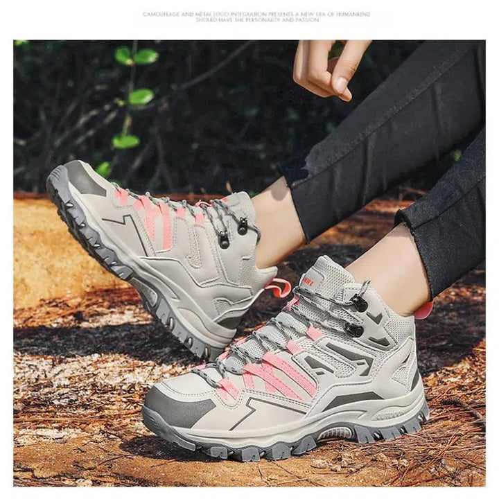 Women Men Hiking Shoes Outdoor Trekking Sports Sneakers-Bennys Beauty World