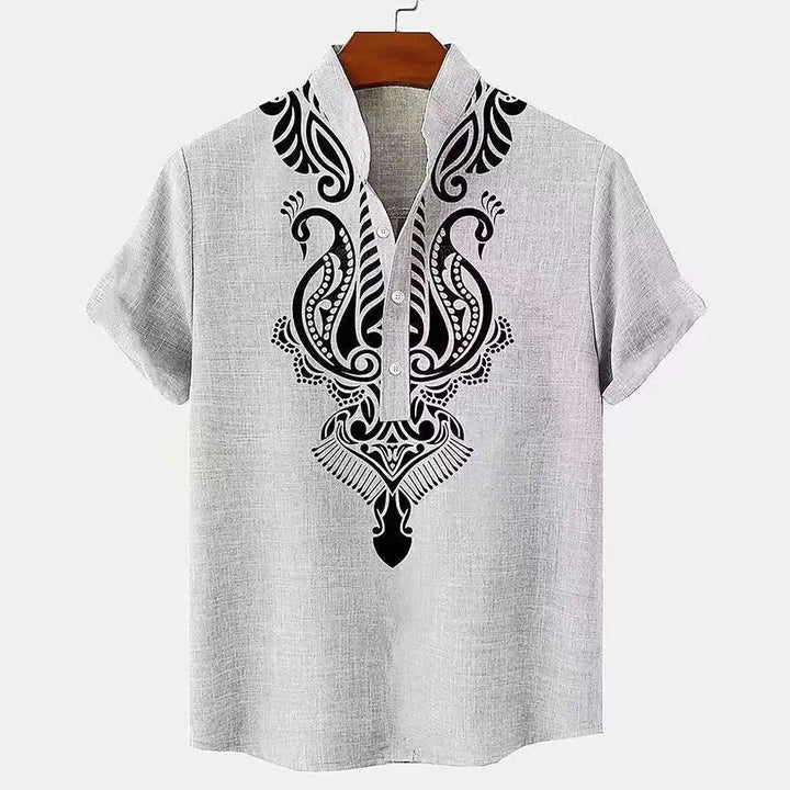Men's Shirt Linen Men's Tops-Bennys Beauty World