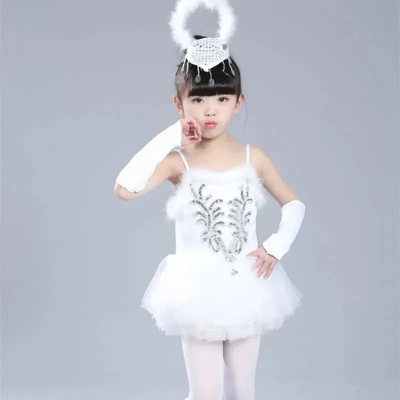 Girls Sequined Tutu Dance Dress – Princess Costume - Bennys Beauty World