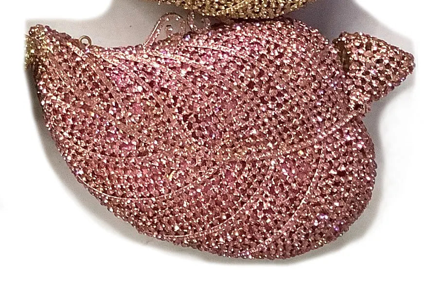 Crystal Diamond Evening Clutch Bag