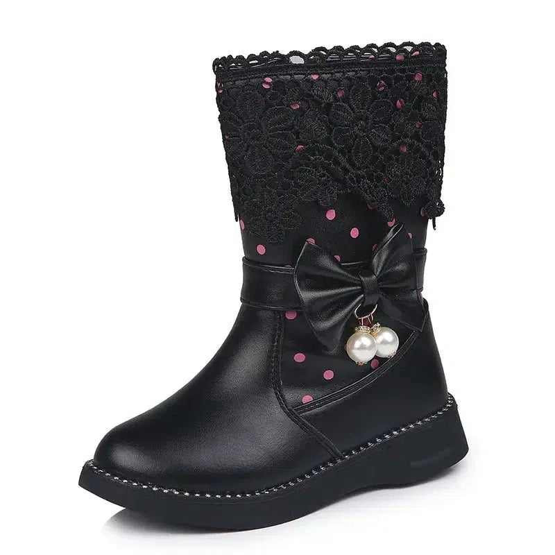 Girls Fashion Boots Childrens Snow Boots-Bennys Beauty World