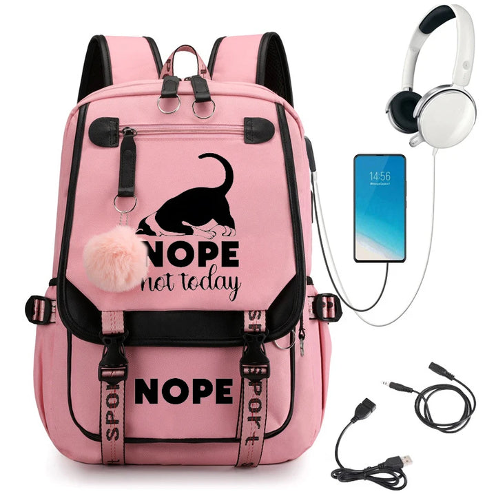 Women Schoolbag Waterproof Large Capacity S