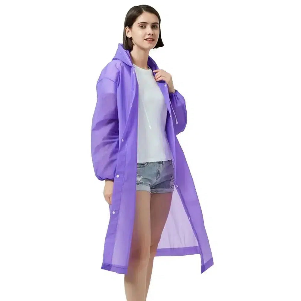 Waterproof Raincoat Reuseable EVA Rain Coat-Suit-Bennys Beauty World