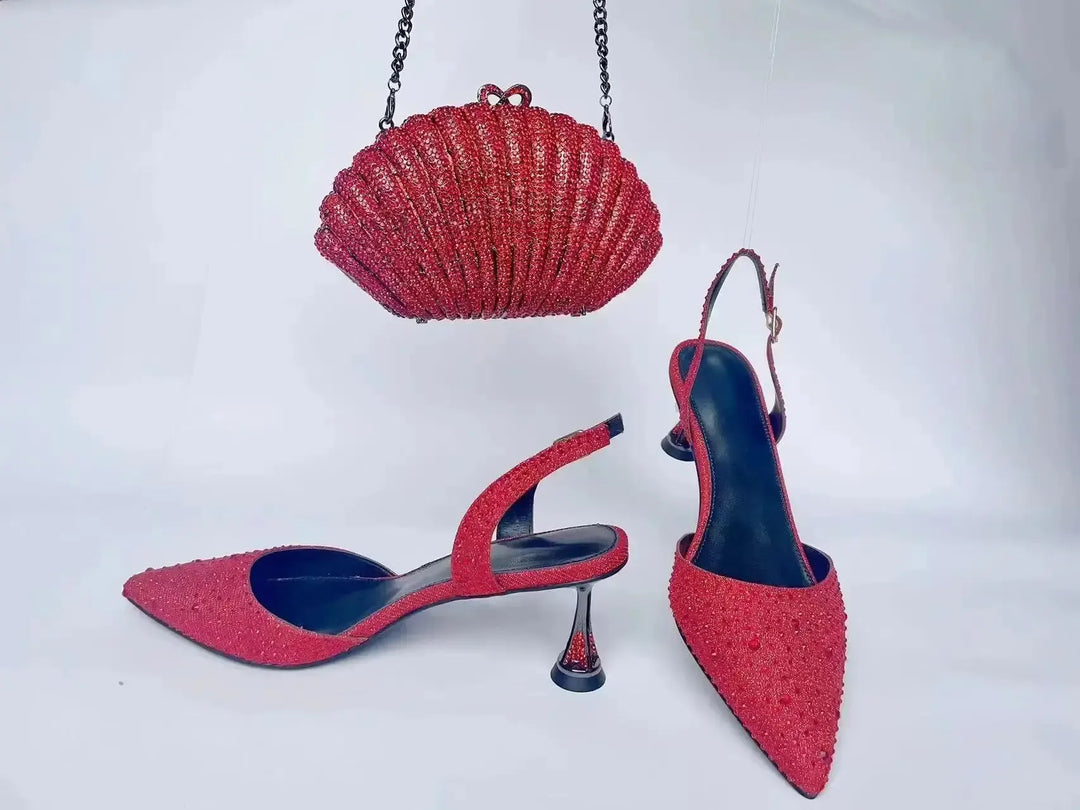 Lady Diamonds Evening Clutch Purse Bag-purse-Bennys Beauty World
