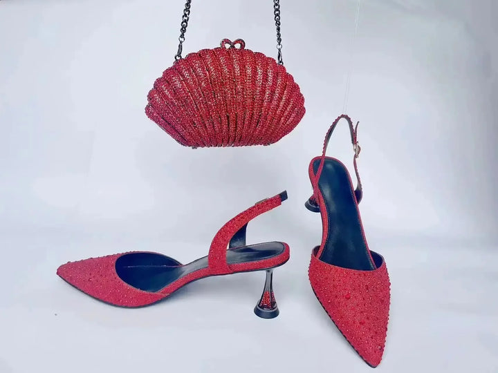 Lady Diamonds Evening Clutch Purse Bag-purse-Bennys Beauty World