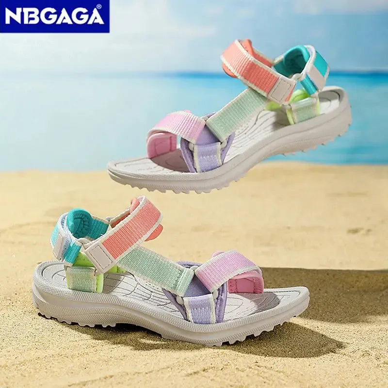 Summer Children Girls' Breathable Sport Sandals-Sandals-Bennys Beauty World