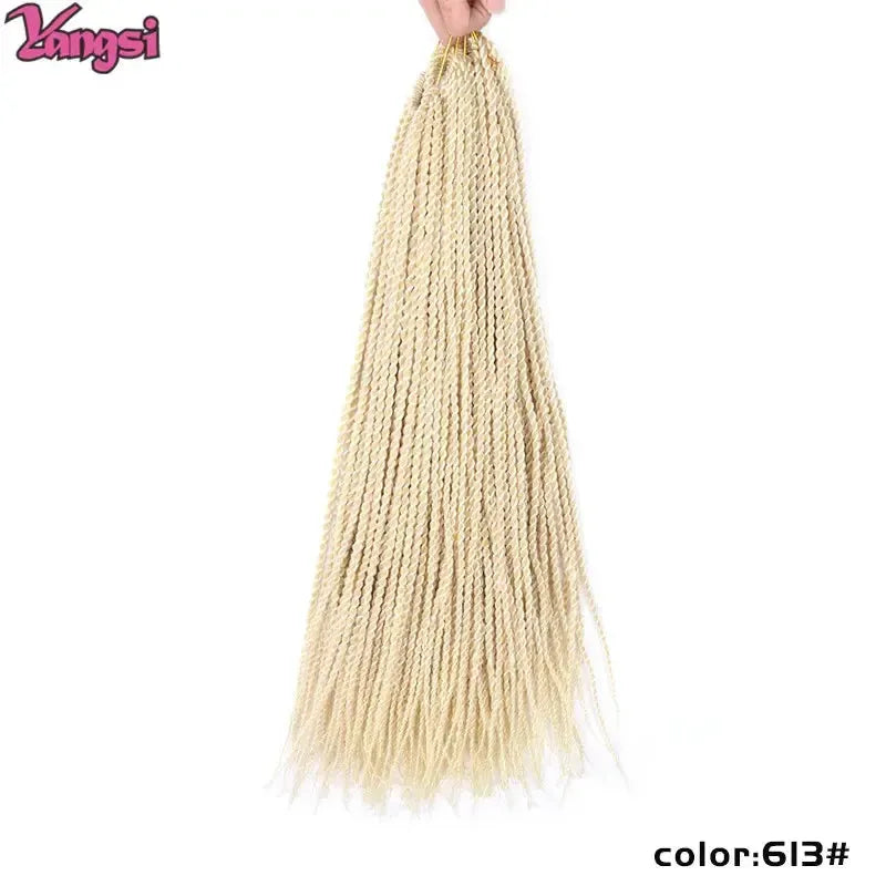 Full Star Pre-Twisted Crochet Braids – 30 Strands/Pack Synthetic Ombre Braiding Hair-braids-Bennys Beauty World