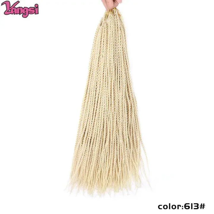 Full Star Pre-Twisted Crochet Braids – 30 Strands/Pack Synthetic Ombre Braiding Hair-braids-Bennys Beauty World