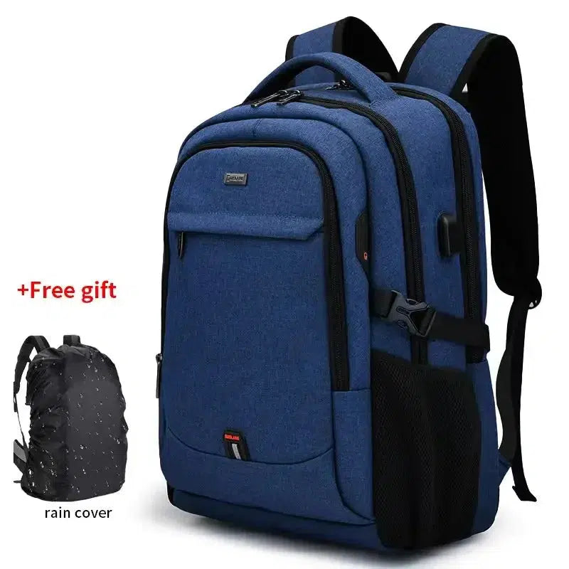 Laptop Backpack For Men USB Waterproof Travel Bag-backpack-Bennys Beauty World