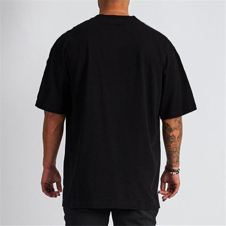 Oversized T shirt For Men Summer Half Sleeve T-Shirt-t-shirt-Bennys Beauty World