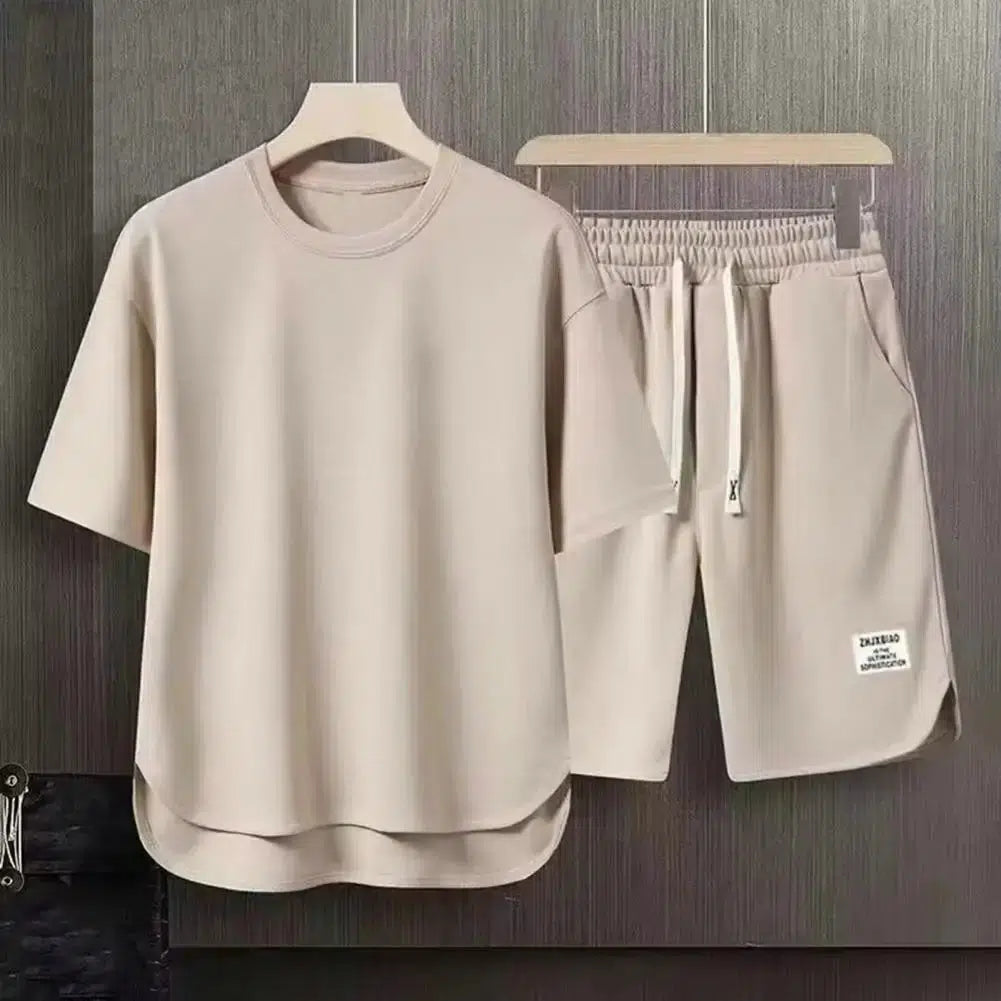 Men Sportswear Set Summer Casual Outfit Set