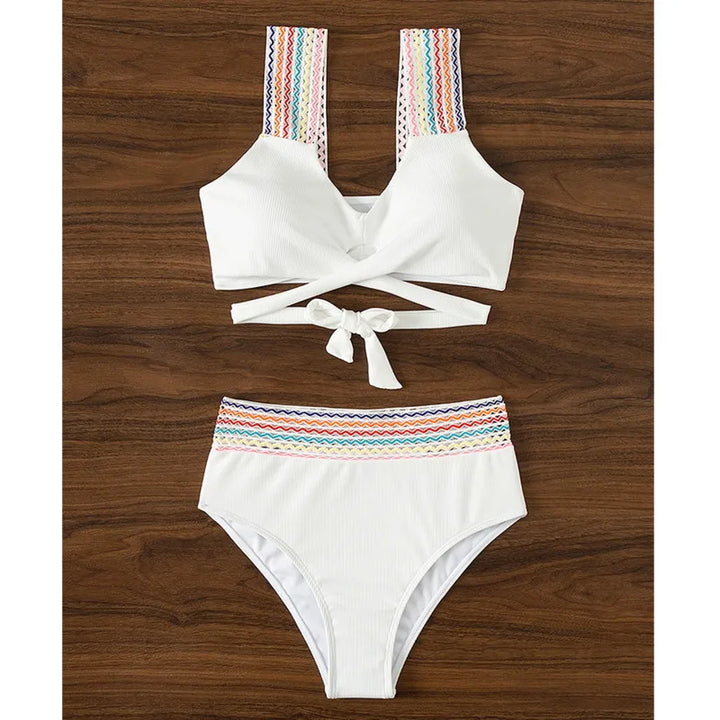 White Bikinis Women's Swimwear Push-Up