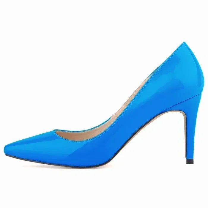 Large Size Women Pumps Classic Pointed Toe High Heels