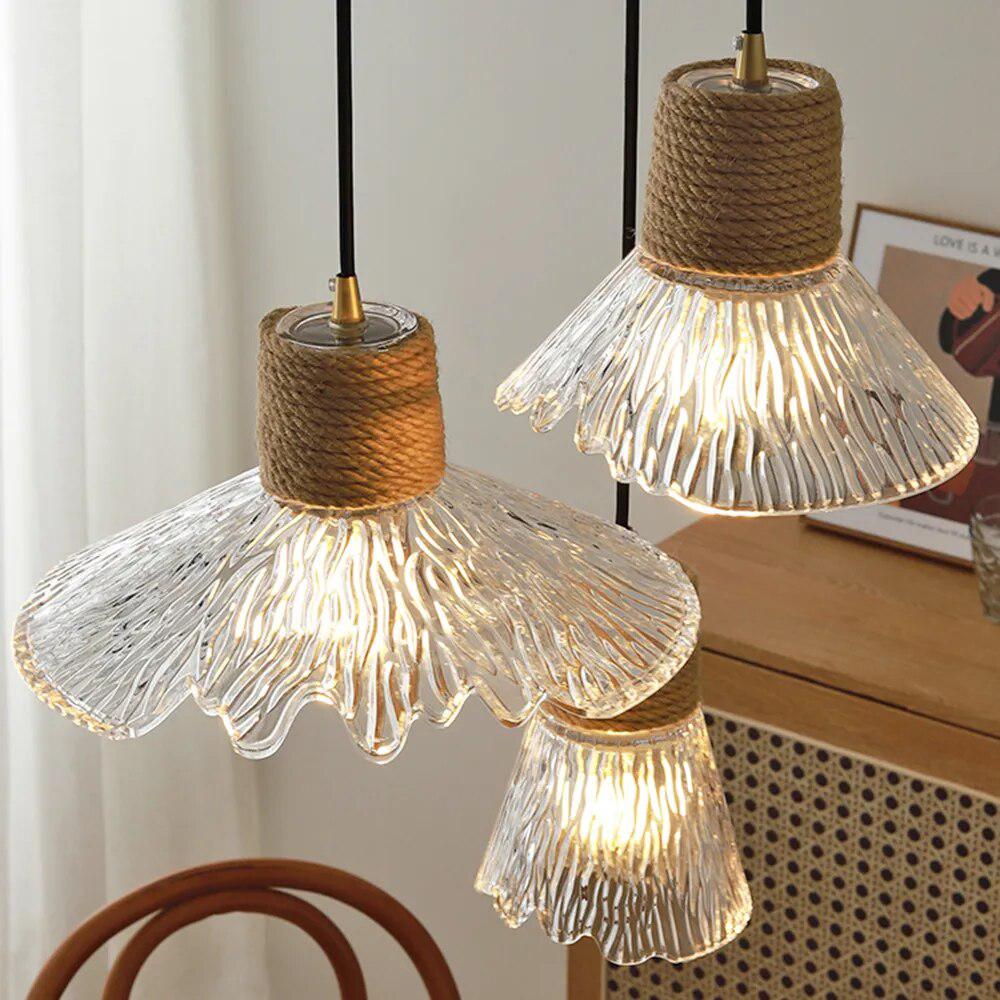 Vintage Light Glass Pendant Kitchen Light-Ceiling Light Fixtures-Arlik interiors