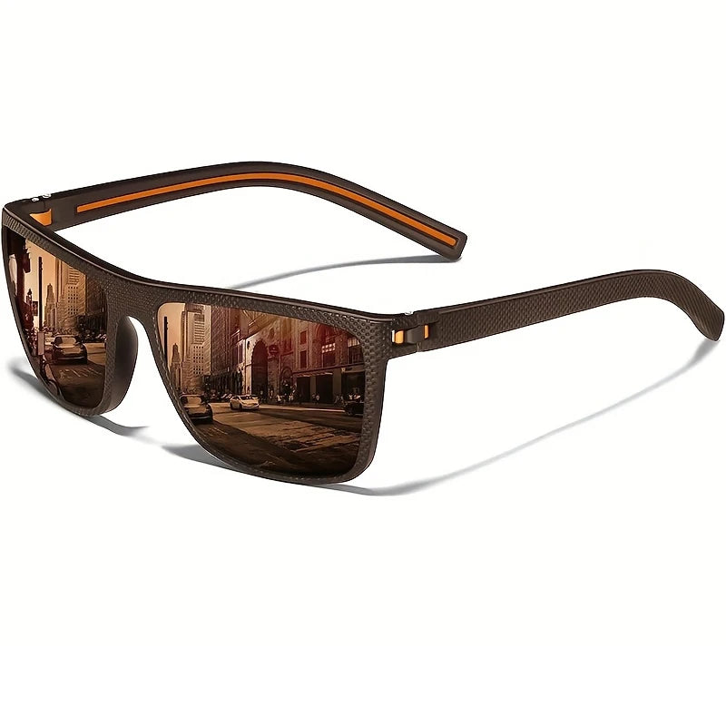 Square Polarized Sunglasses – Lightweight UV Protection for Men &amp; Women