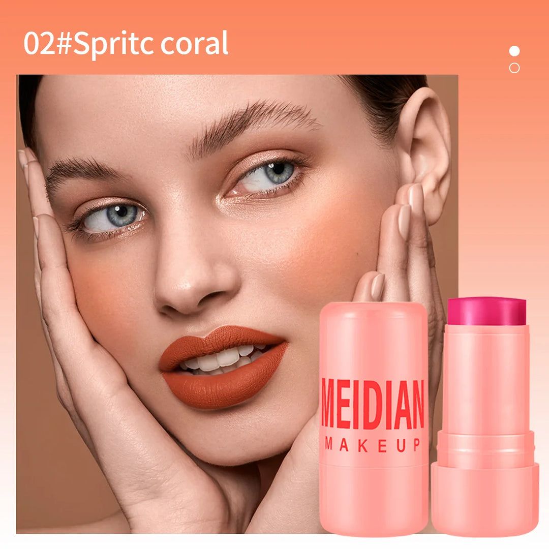 Three-colour Blush Natural Color
