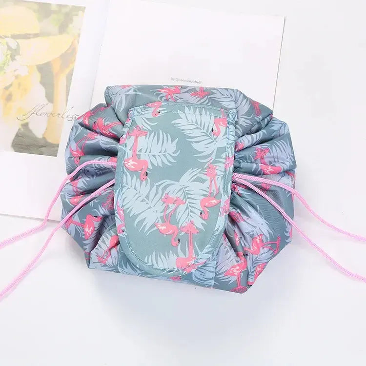Women Drawstring Cosmetic Bag Travel Storage Makeup Bag-Makeup Storage-Bennys Beauty World
