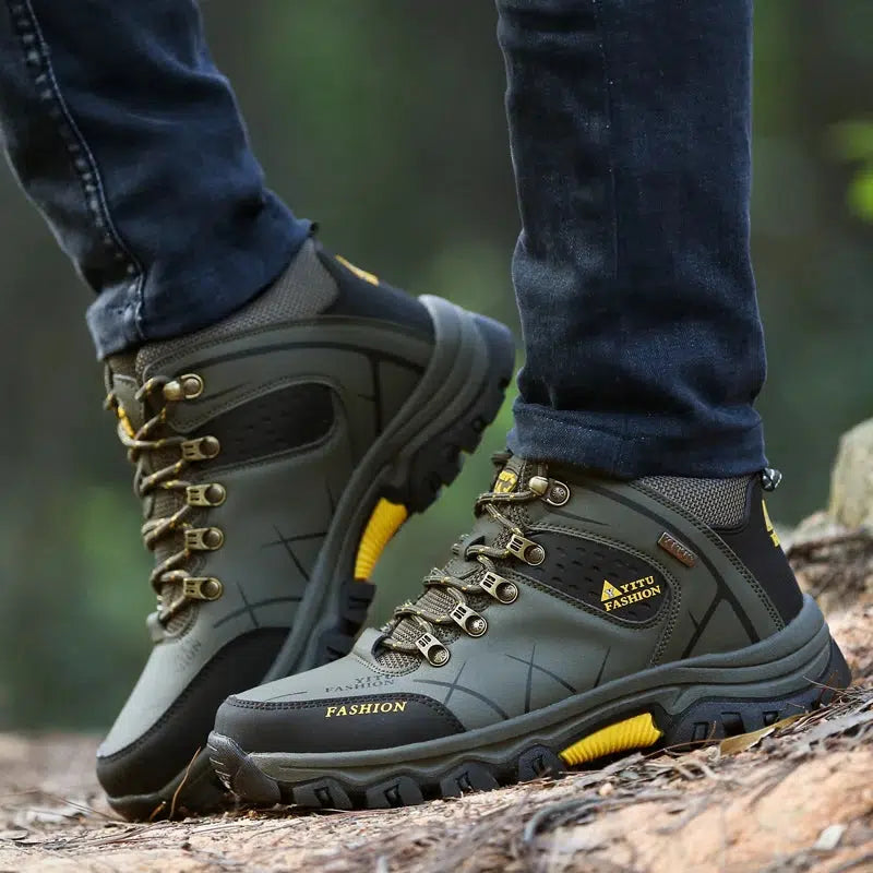 Hiking Boots Mens Waterproof Outdoor Shoes-Bennys Beauty World