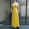 Womens Maxi Dress Summer Fashion Sleeveless V Neck Dress-Dress-Bennys Beauty World