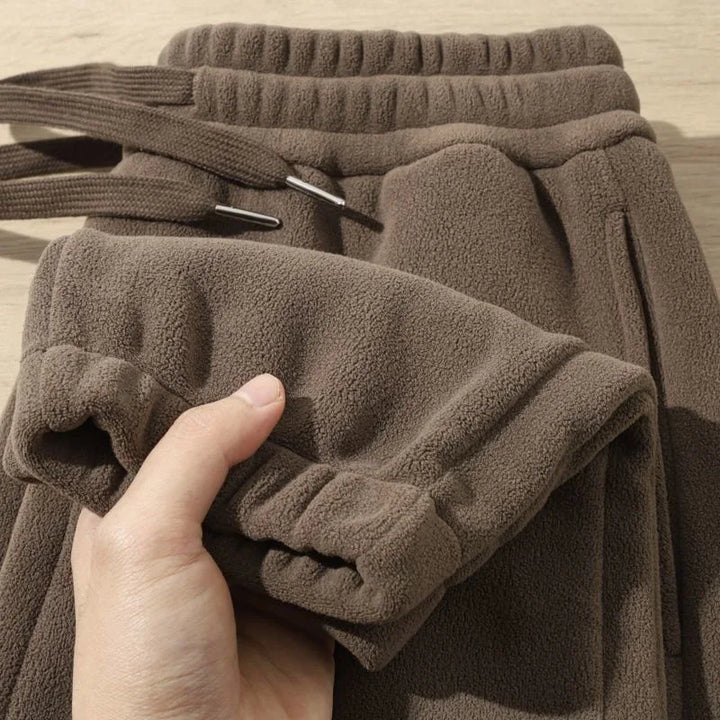 Men's Fleece-Lined Drawstring Pants