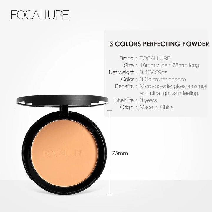 Pressed Powder Oil Control Makeup Mineral Powder