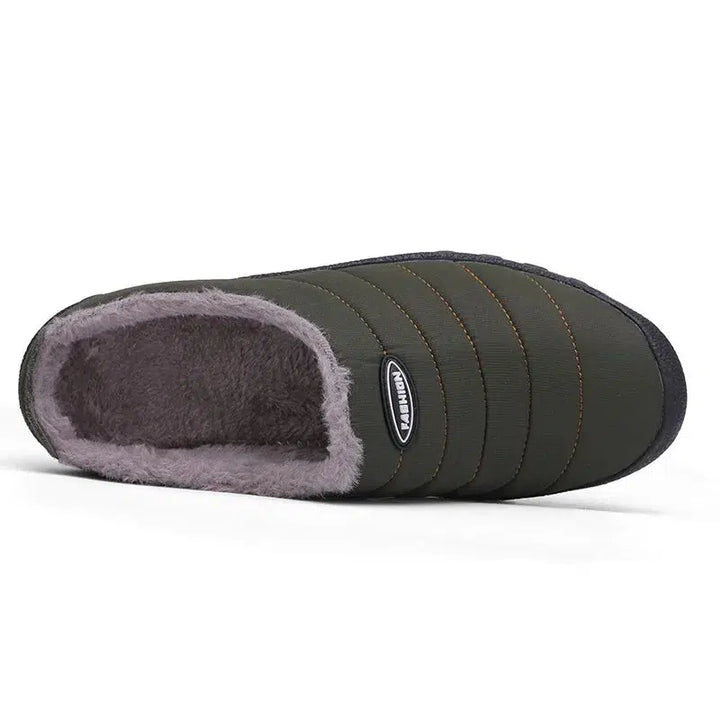 Winter Home Slippers Waterproof Men Shoes