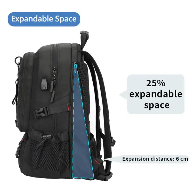 Fashion Busineass Casual Travel Waterproof Laptop Men Backpack-backpack-Bennys Beauty World