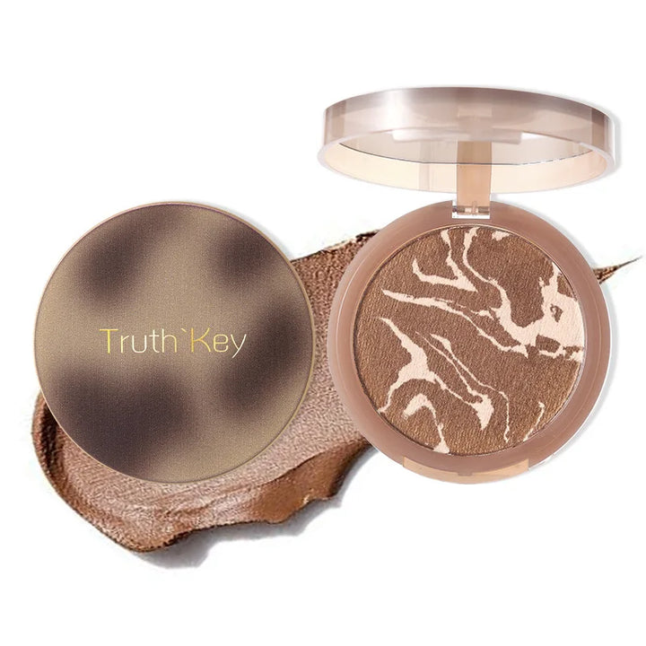 Matte Cement Brown Facial Contouring 3D Makeup