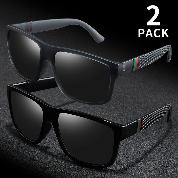 Polarized Square Sunglasses | TAC Lens Sporty Driving Eyewear
